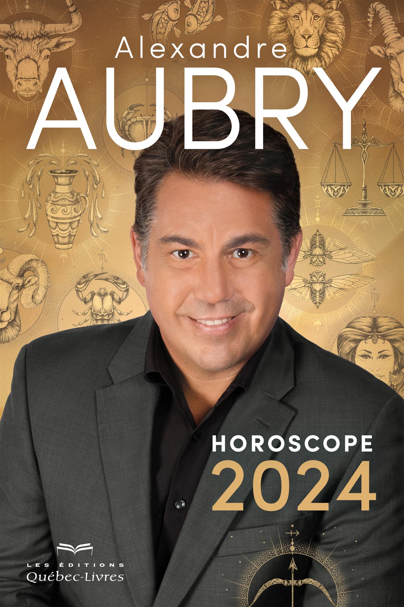 Horoscope 2024 Alexandre Aubry QUB livre