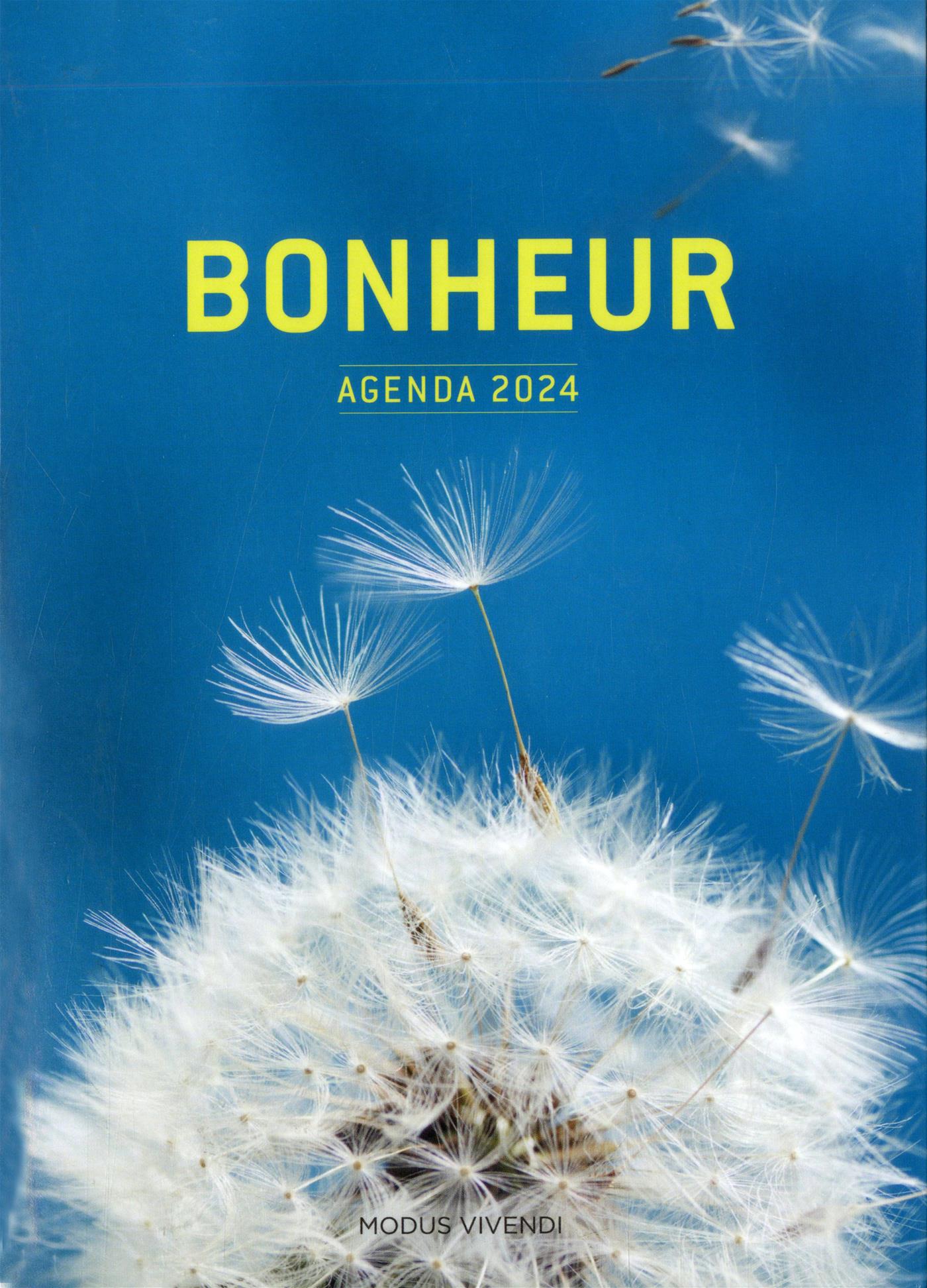 Bonheur – Agenda 2024 : 2024 : de bonne humeur ! – QUB livre