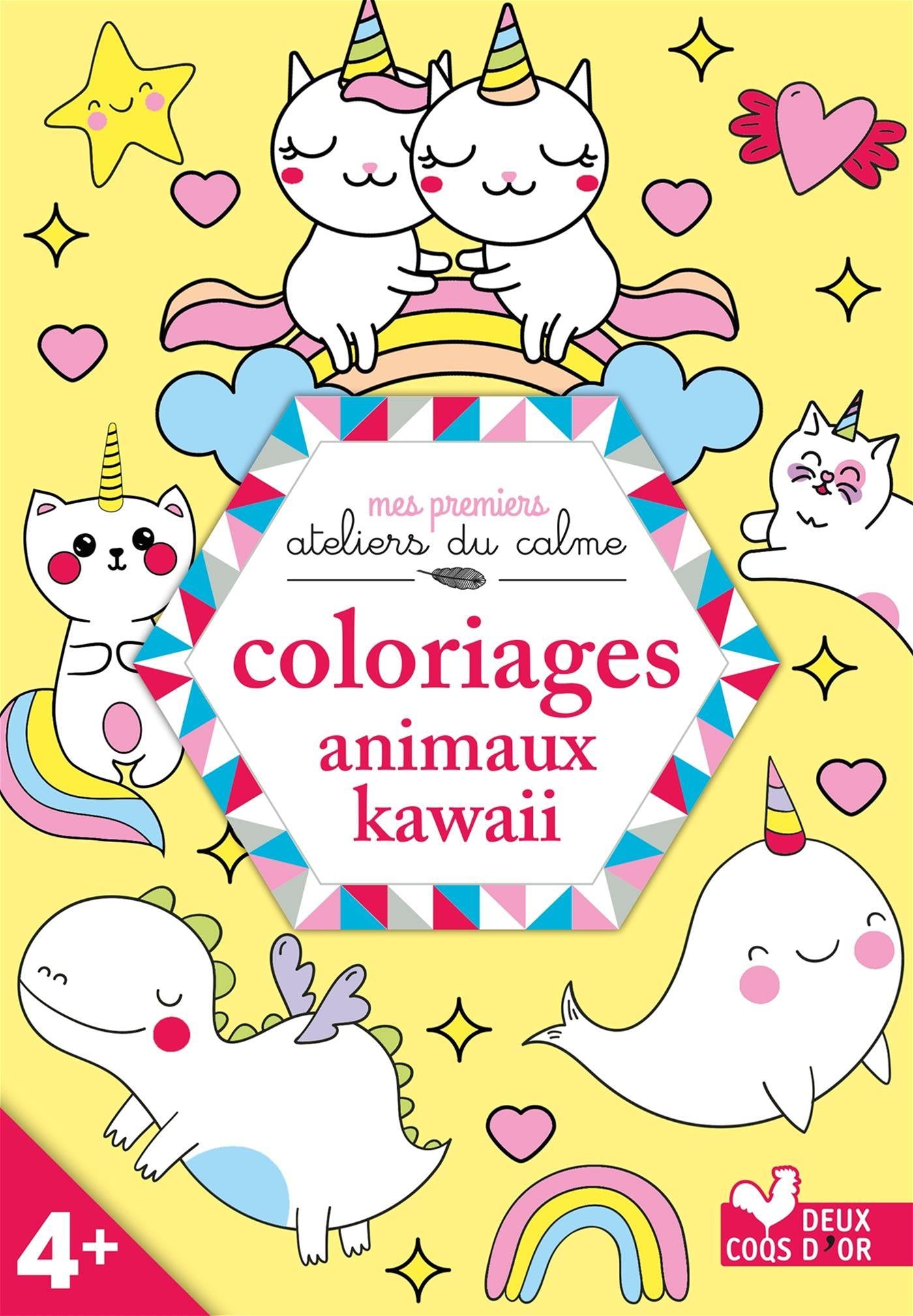 COLORIAGES ANIMAUX KAWAII