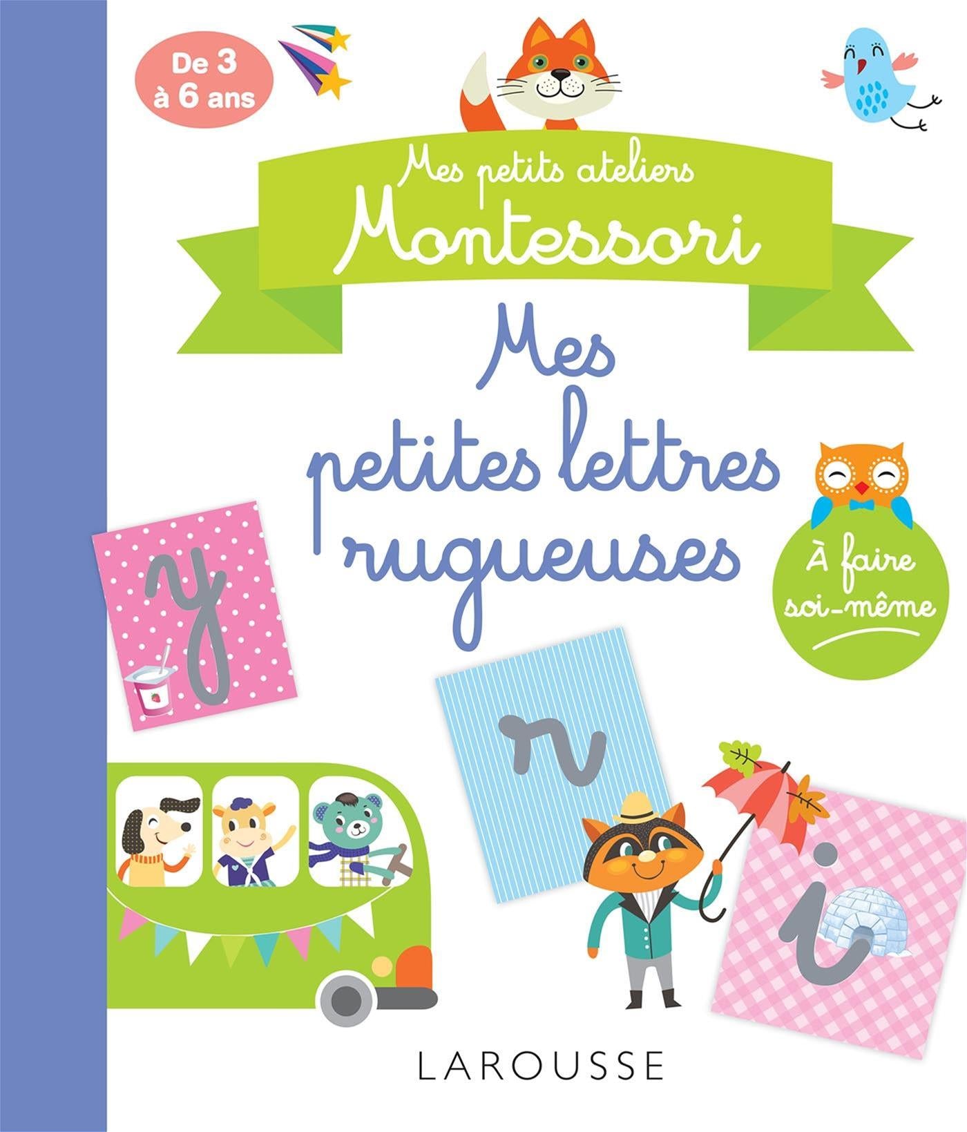 MES PETITES LETTRES RUGUEUSES -3 A 6 ANS