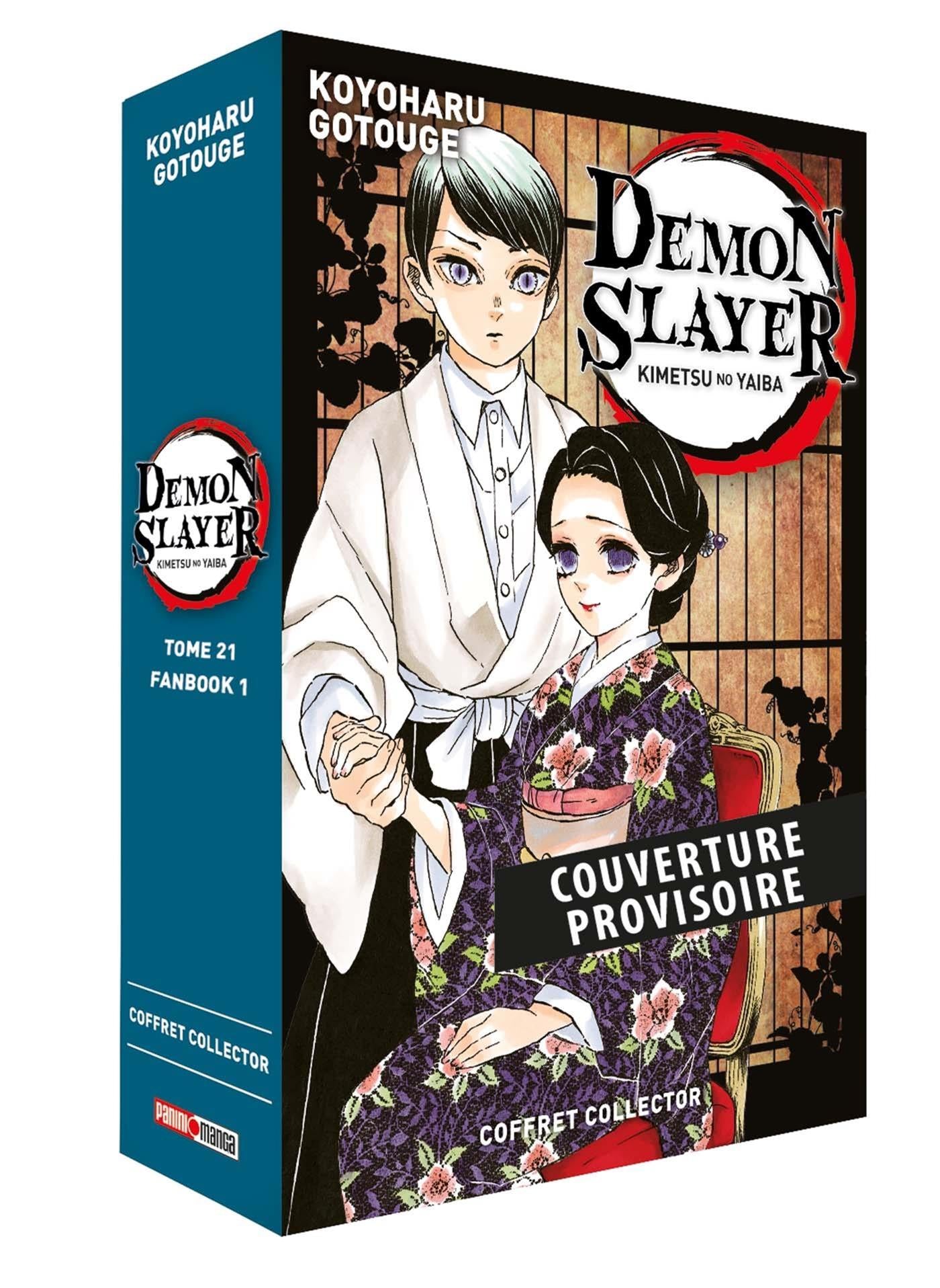 Coffret collector Demon slayer : Kimetsu no yaiba : roman - Coop Zone