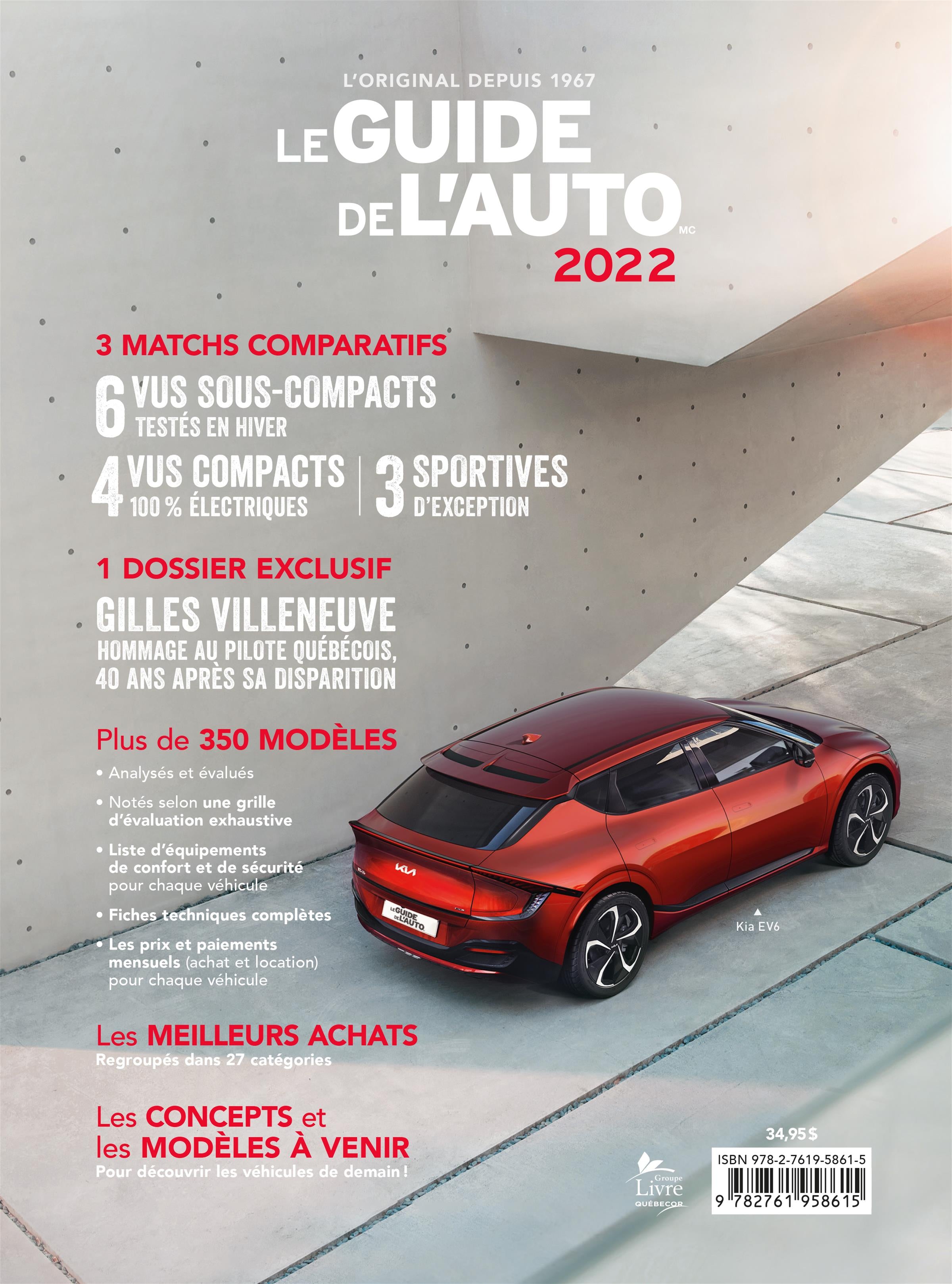 Le guide de l'auto 2022 (Livre) – QUB livre