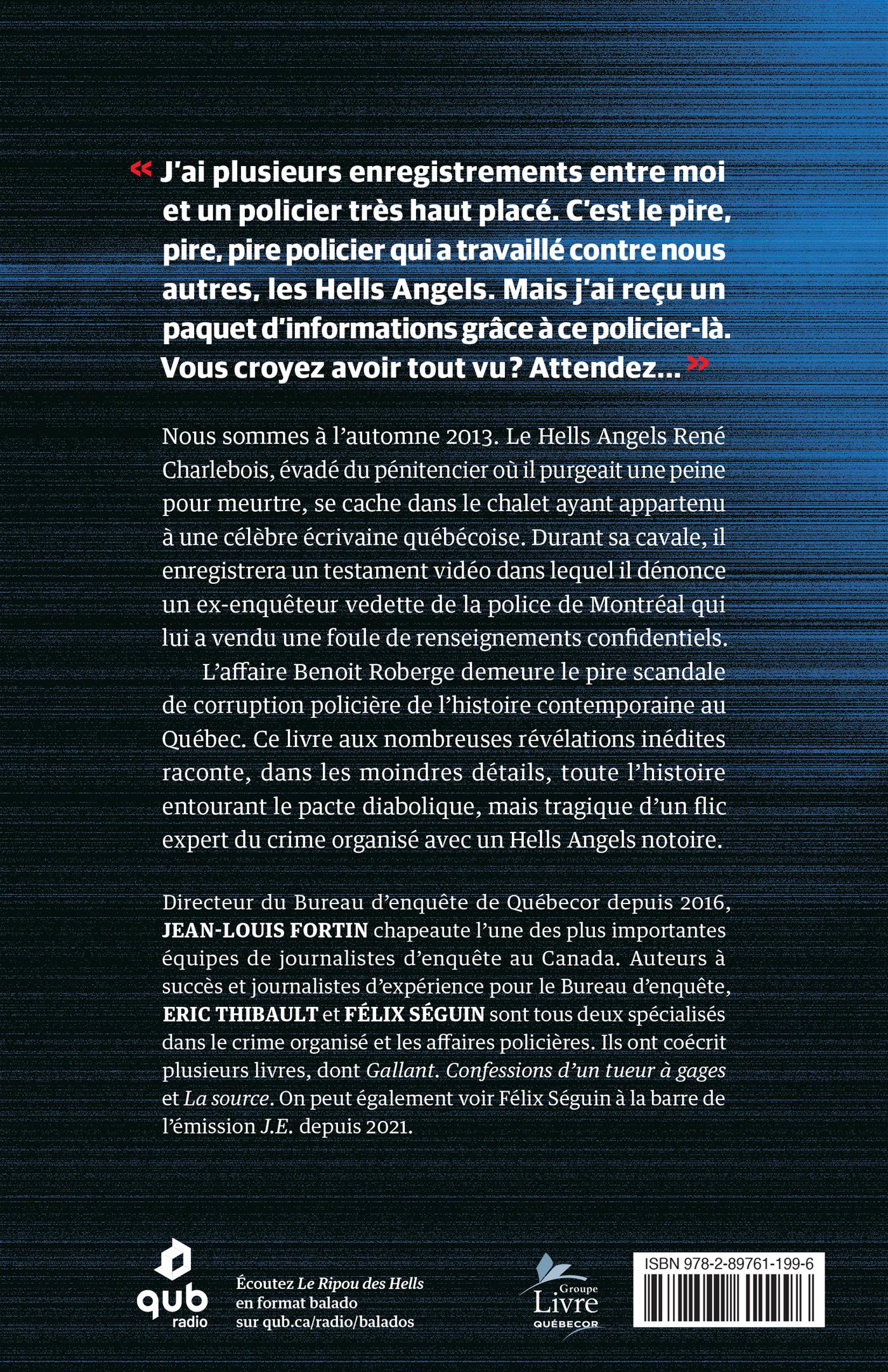 Le ripou des Hells – QUB livre