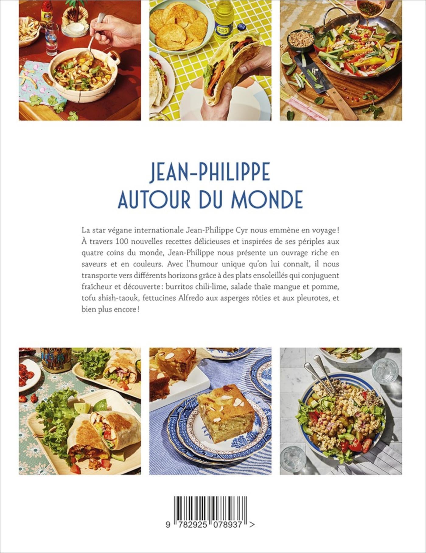 Jean-Philippe autour du monde : 100 recettes véganes pour voyager – QUB  livre